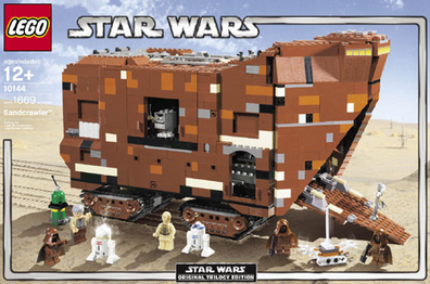 LEGO Set-Sandcrawler-Star Wars / Star Wars Episode 4/5/6-10144-1-Creative Brick Builders